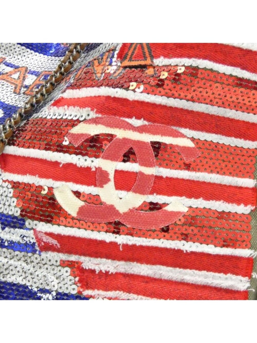 Chanel Backpack Canvas Red - Picture 5 of 10